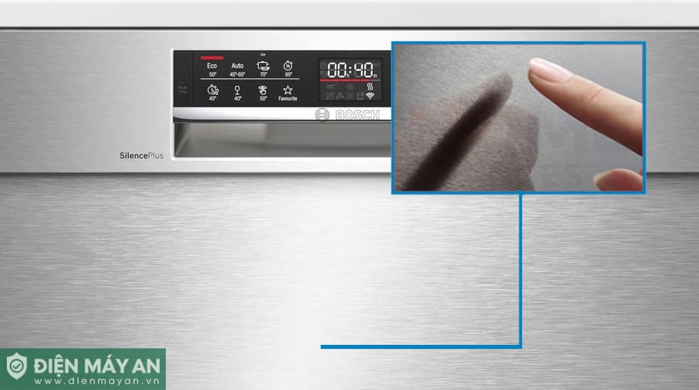 Máy rửa bát bán âm Bosch Serie 6 SMU6ECS57E